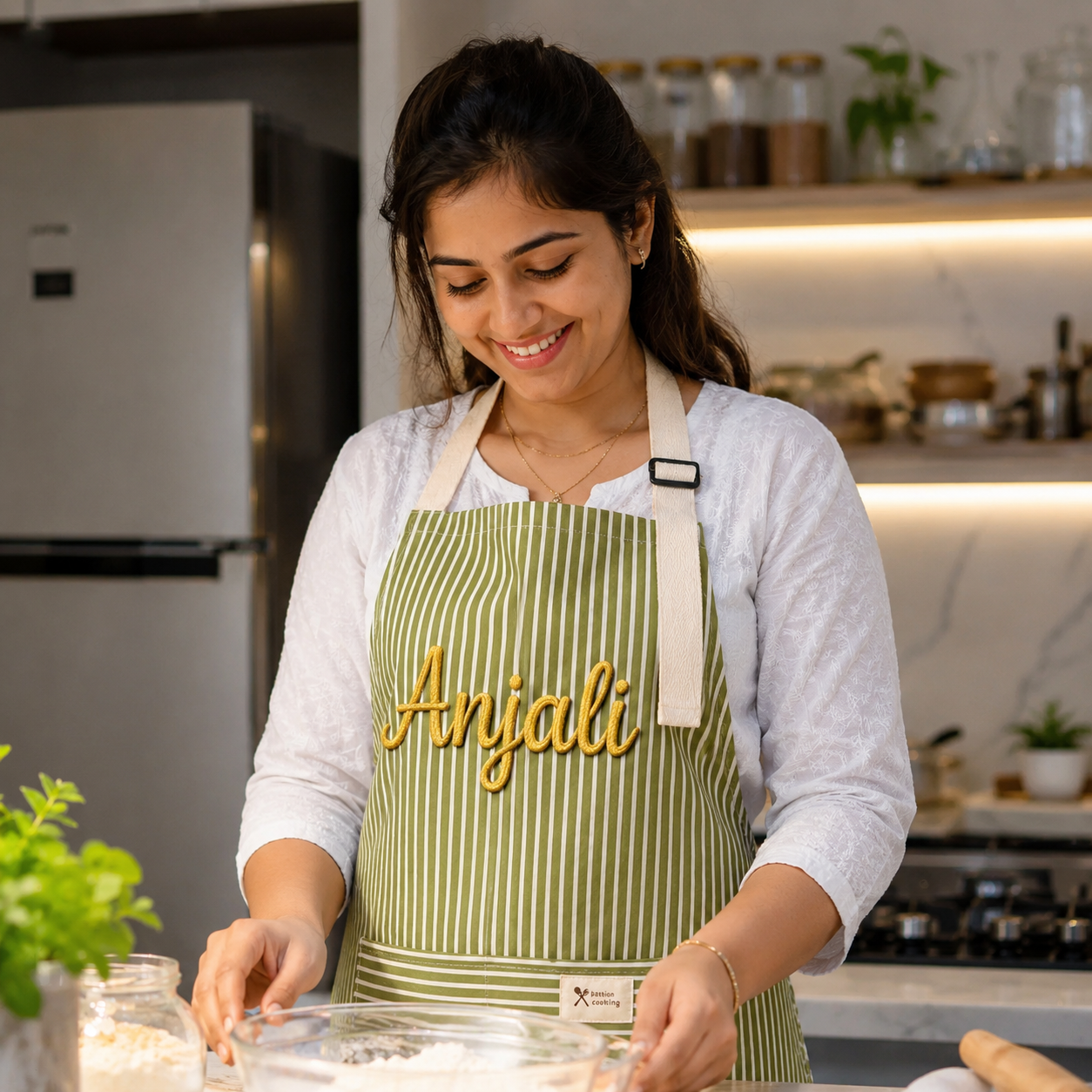 Customized Kitchen Apron™ – Handmade Personalized Gift For Her